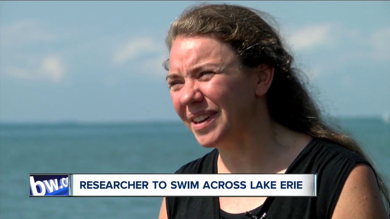 7/2017: Researcher to swim across Lake Erie